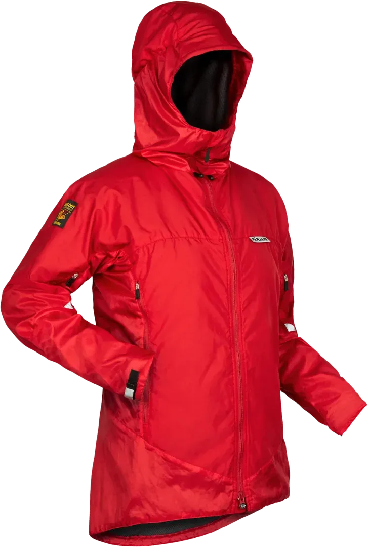 Womens Velez Jacket Fire Womens Waterproof Walking Jacket Angled