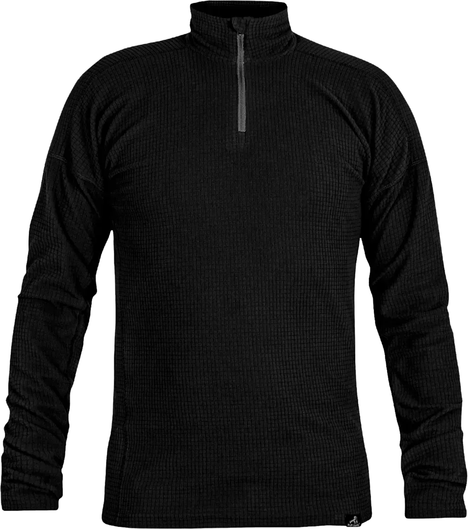 Mens Hiking Technical Baselayer Black Front