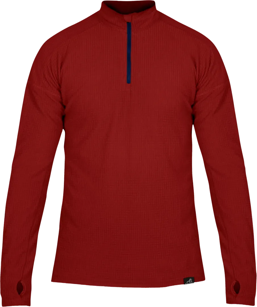 Mens Hiking Technical Baselayer In Fire Front