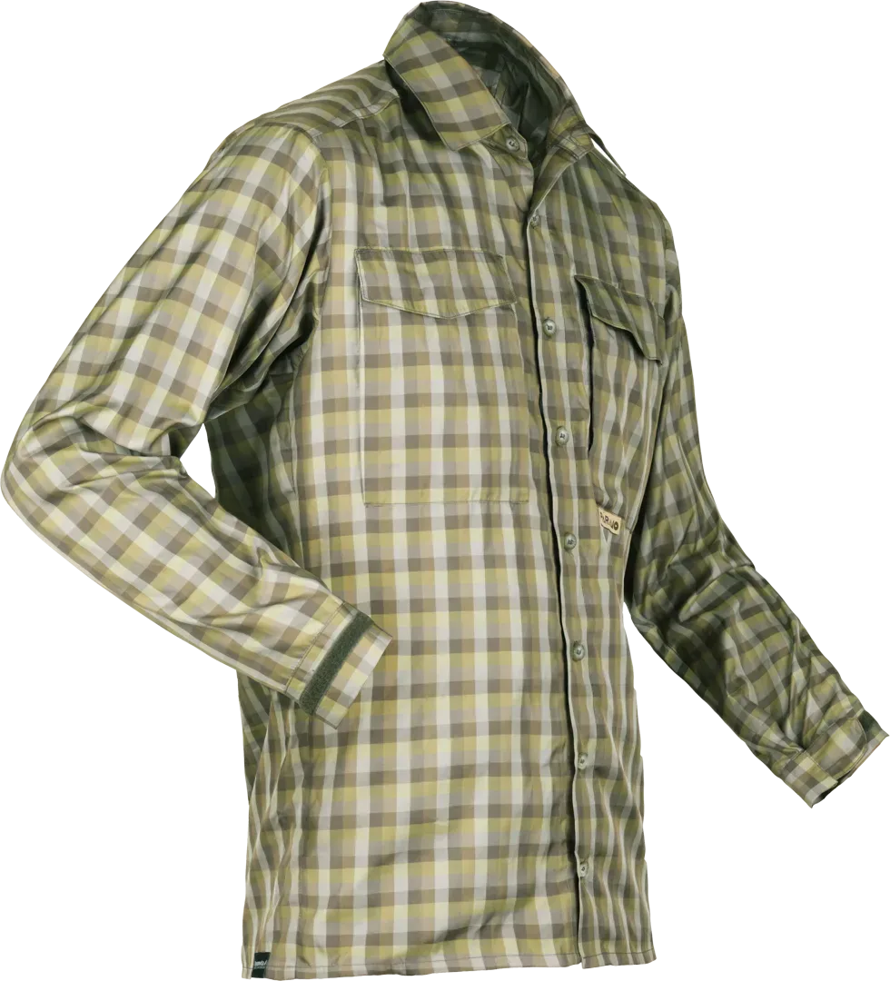 Mens Travel Shirt Katmai In Broadleaf Angled