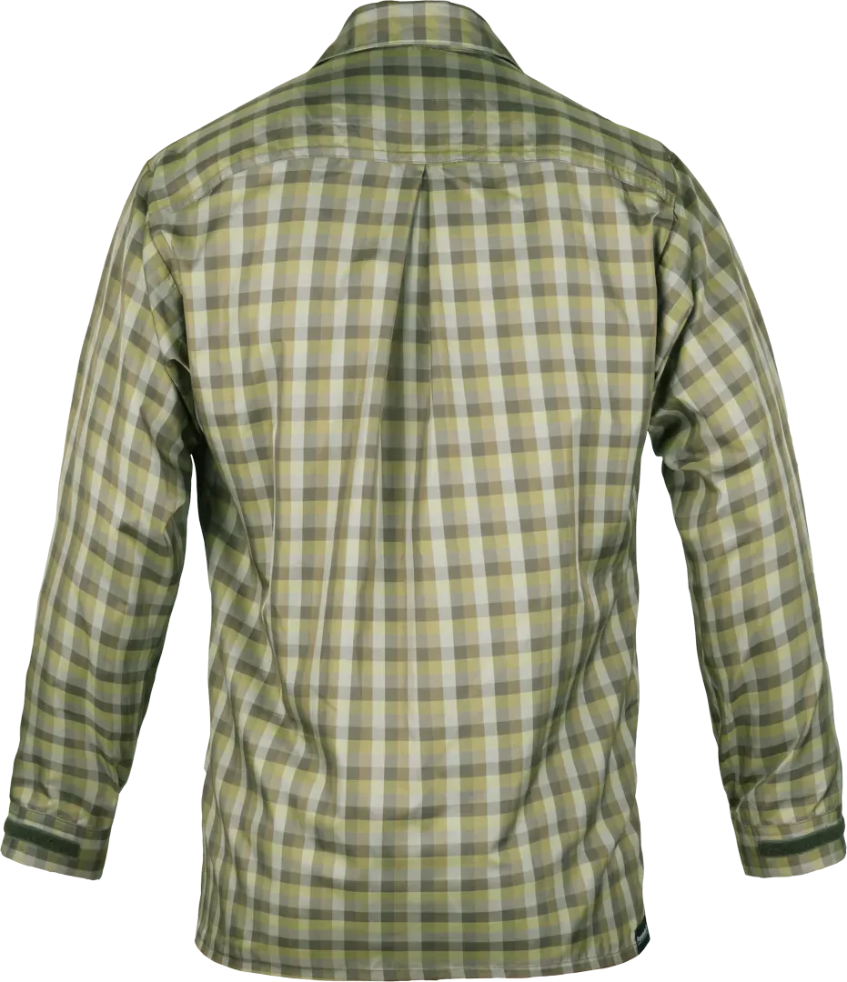 Mens Travel Shirt Katmai In Broadleaf Back