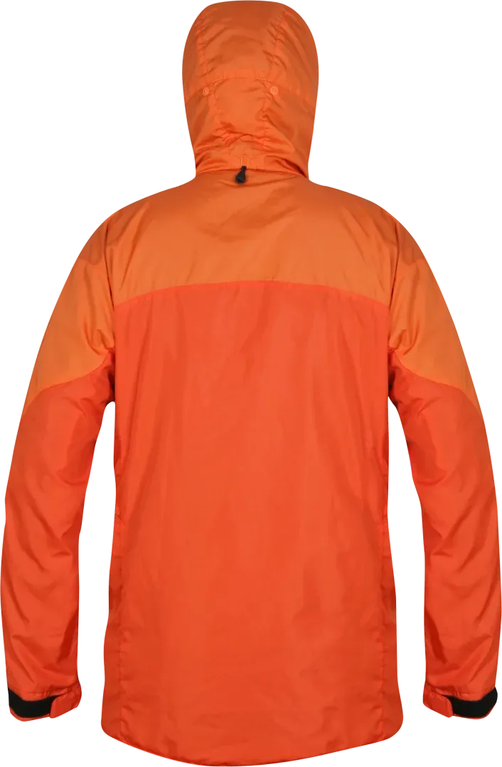 Mens Hiking Jacket Paramo Alta Iii Pumpkin Puffin Back