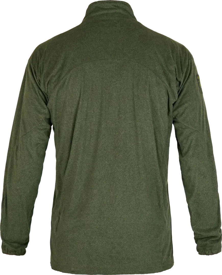 Mens Hill Walking Fleece Paramo Bentu Moss Green Back