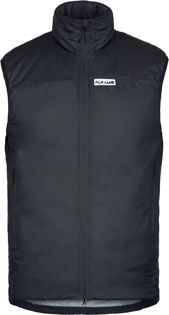 Mens Insulating Gilet Torres Medio In Black Front