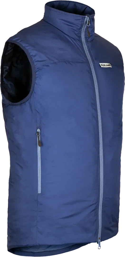 Mens Insulating Hiking Gilet Torres Medio In Midnight Angled