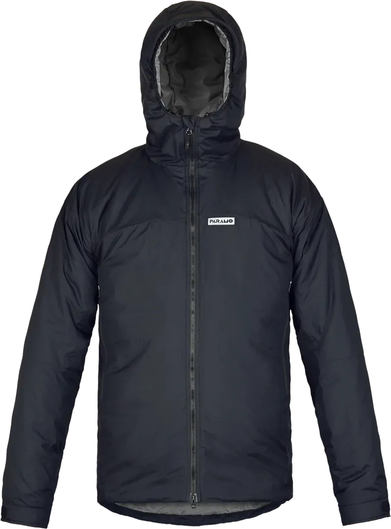 Mens Insulating Jacket Torres In Black And Steel Front