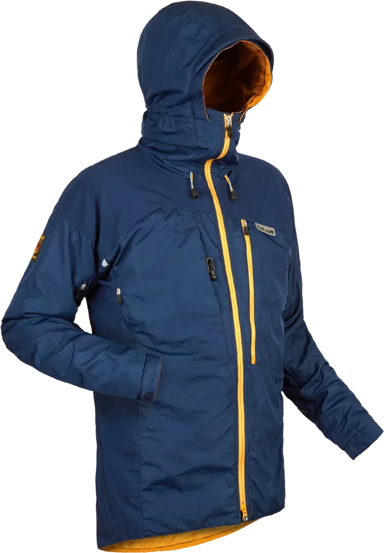 Mens Mountaineering Jacket Paramo Enduro In Midnight Blue Angled
