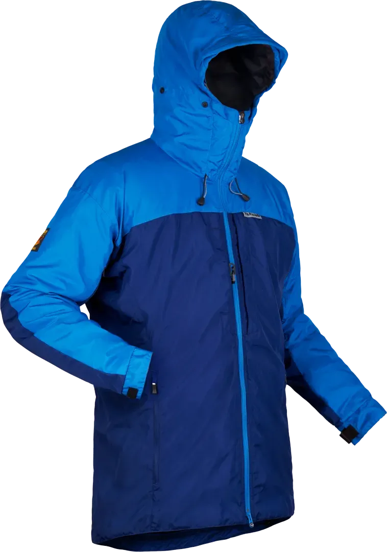 Mens Walking Jacket Paramo Alta Iii Midnight Reef Blue Angled