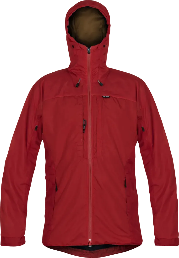 Mens Waterproof Trekking Jacket Paramo Alta Iii Fire Front