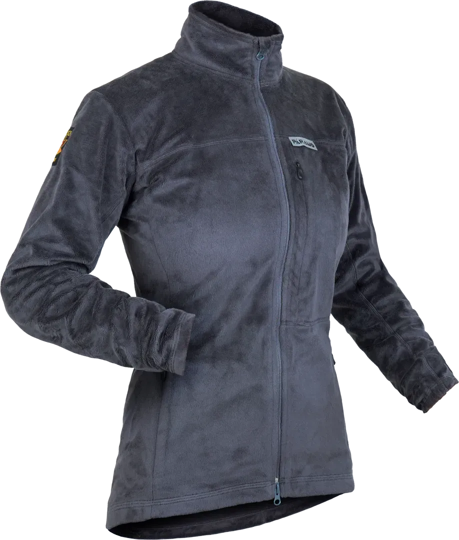 Womens Bentu Plus Fleece Dark Grey Womens Fleece Angled