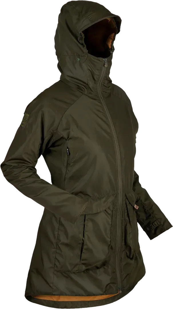 Womens Pajaro Jacket Moss Walking And Birdwatching Jacket Angled