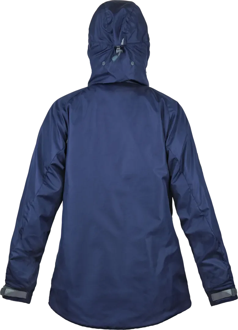 Womens Velez Adventure Smock Midnight Waterproof Hiking Jacket Back
