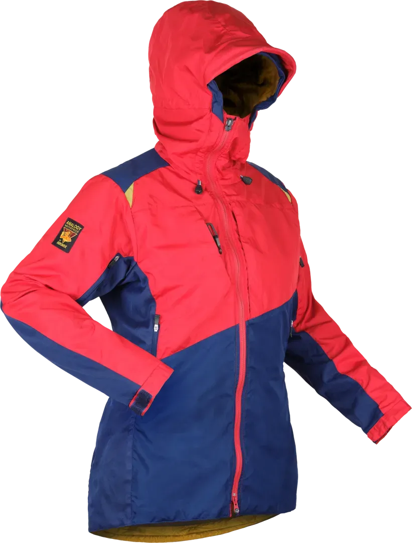 Womens Mountaineering Waterproof Jacket Paramo Ventura Fire Midnight Angled 1080