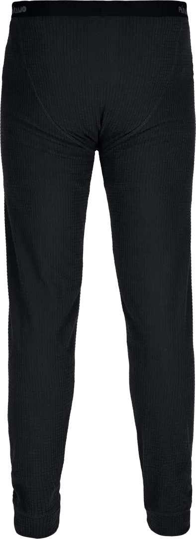 Mens Base Layer Long Johns Black Back