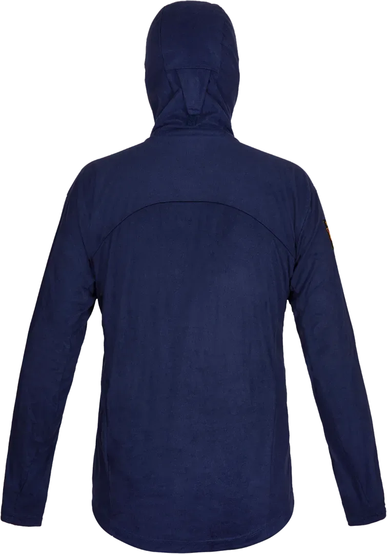 Mens Climbing Fleece Enduro Midnight Back