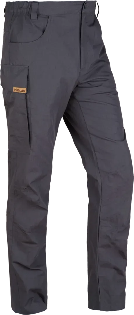 Mens Lightweight Walking Trouser Paramo Maui In Dark Grey Angled