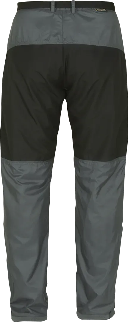 Mens Winter Hiking Trousers Paramo Velez Adventure Trousers In Rock Grey And Black Back