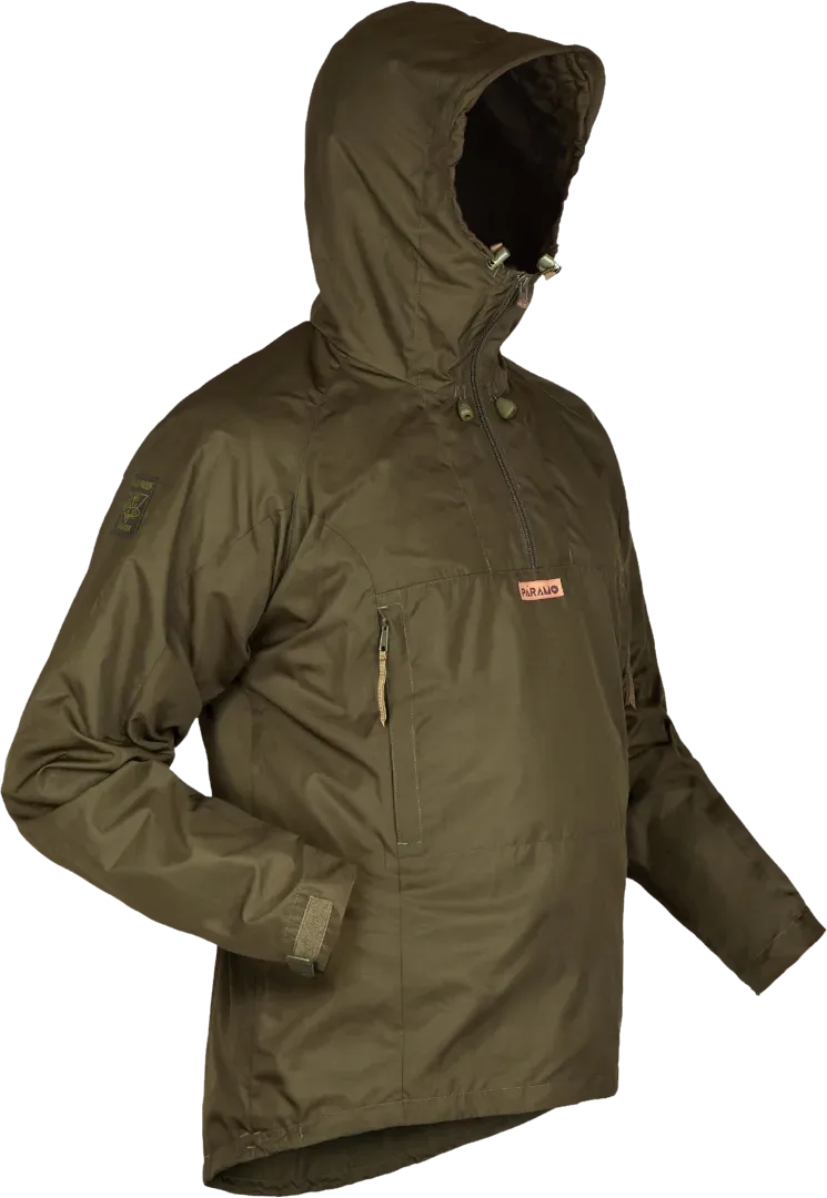 Paramo Fuera Windproof Smock Classic Moss Angled