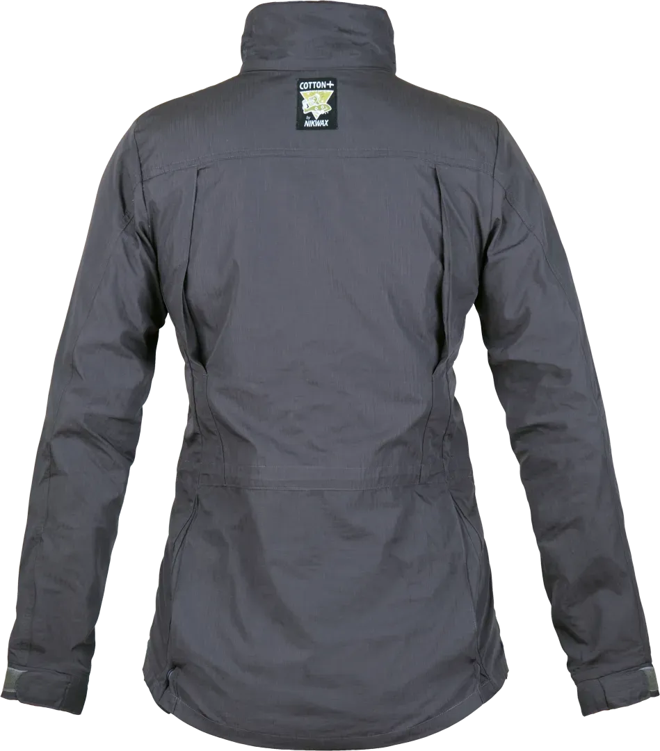 Womens Alondra Traveller Jacket Dark Grey Womens Walking Jacket Back
