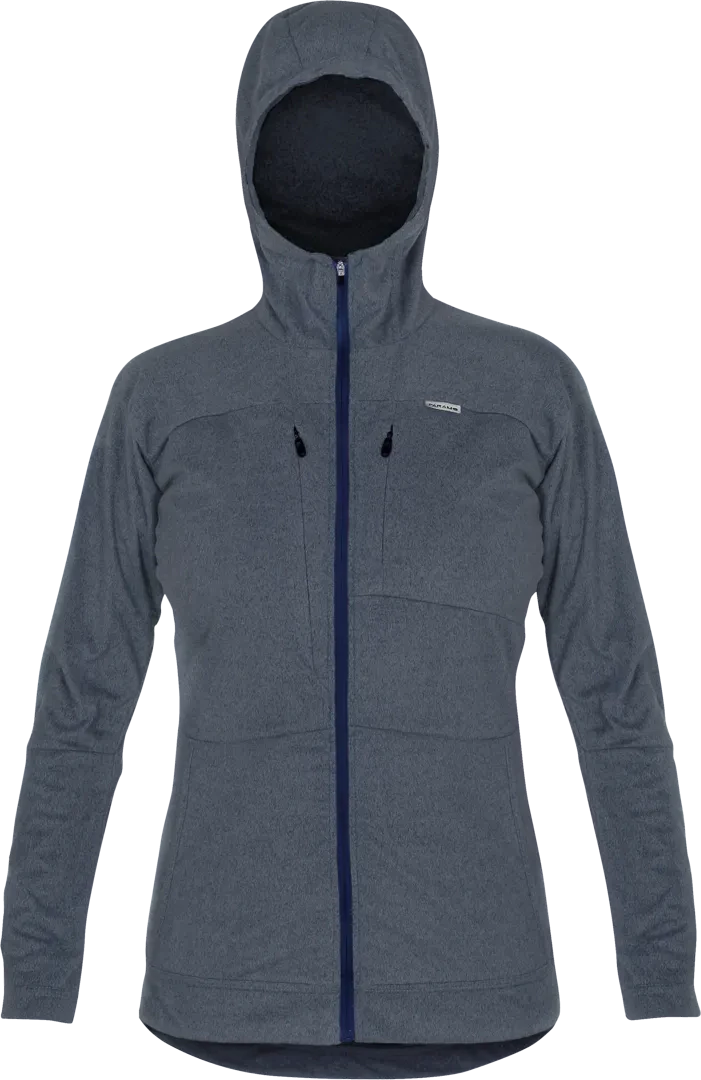 Womens Ventura Fleece Indigo Womens Windproof Fleece Front