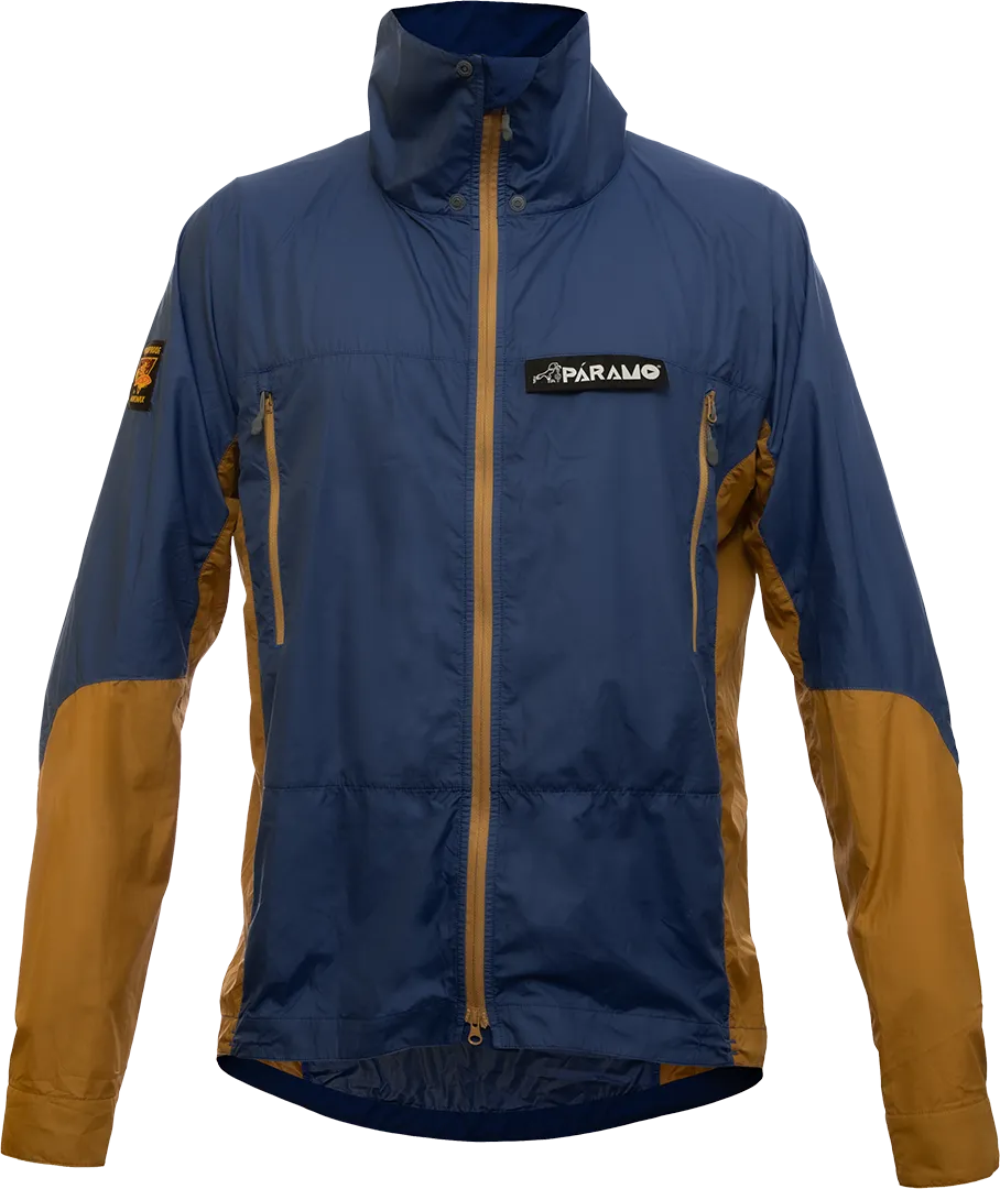 Mens Velez Windproof Cobalt Cumin Front 1080px