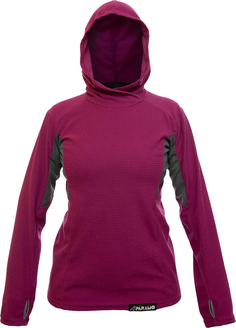 Womens Velez Grid Foxglove Rock Grey Front 1080px